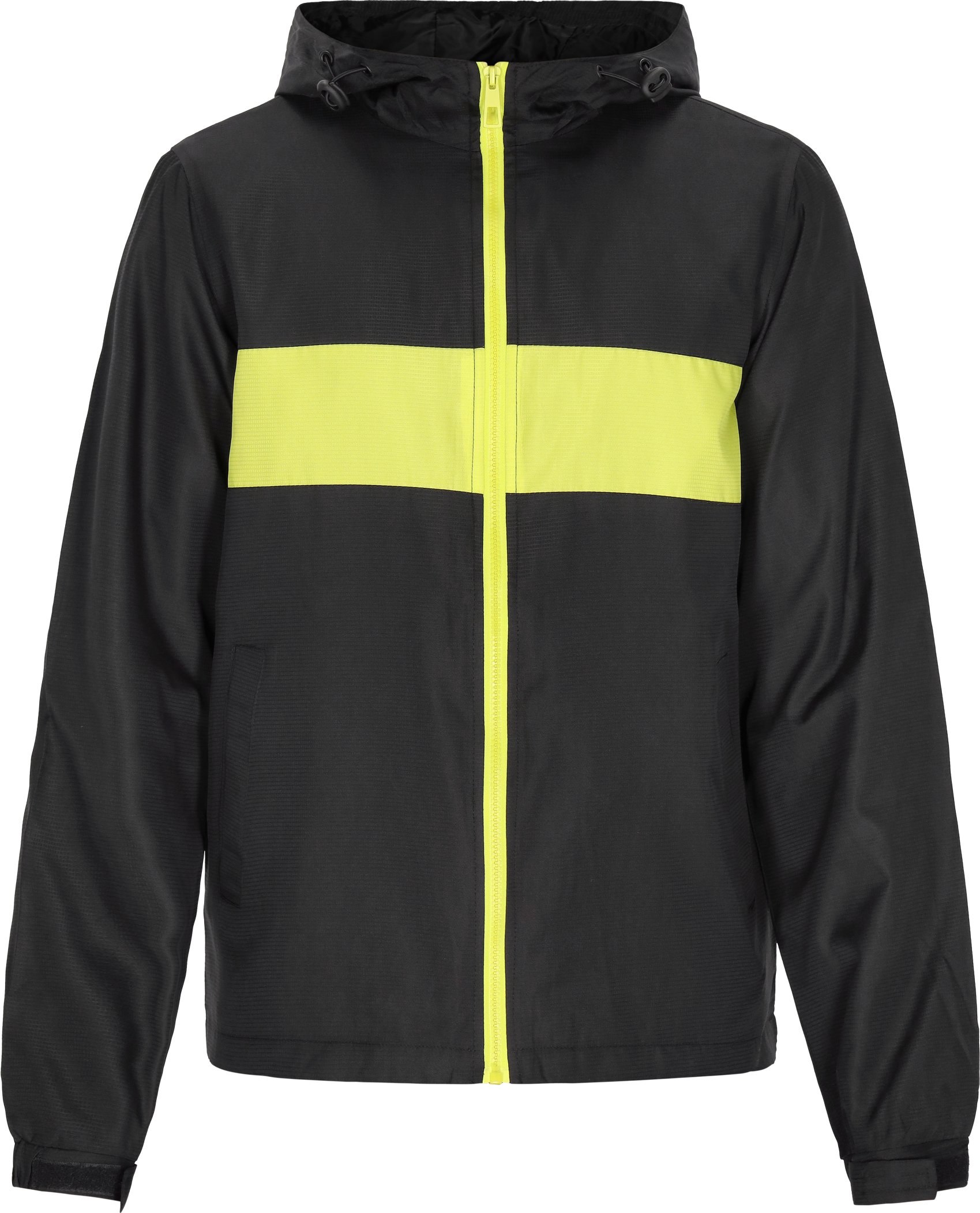 Mo Jacke Herren Schwarz Limette