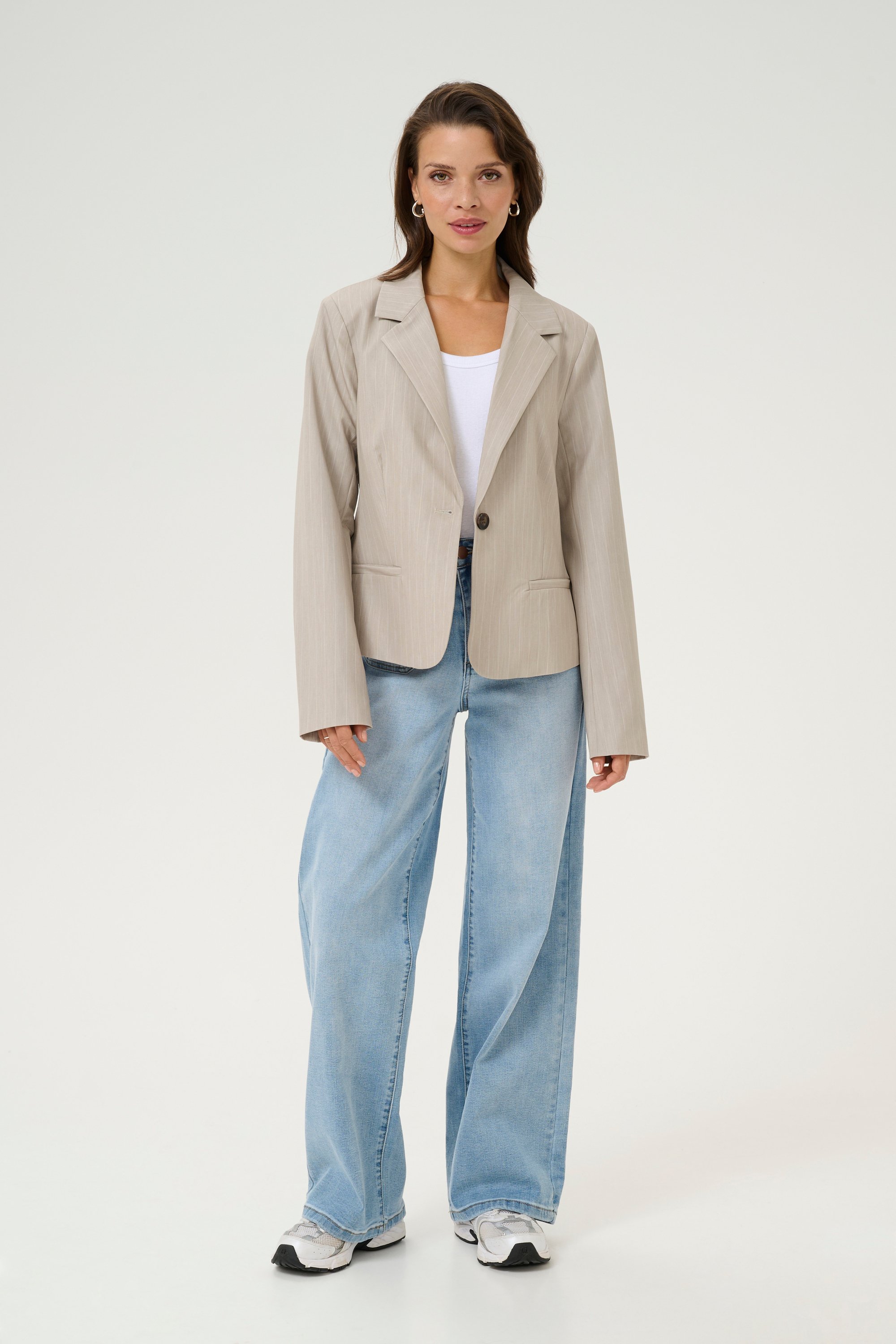 Anzug Tight fit light grey