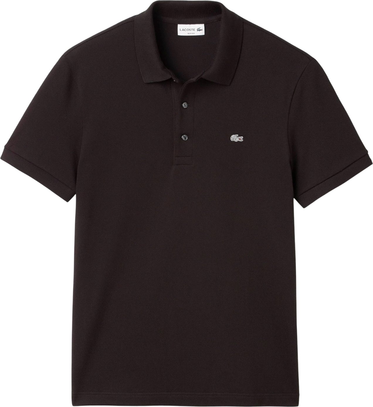 Lacoste - Poloshirt Stretch für Herren (Schwarz)