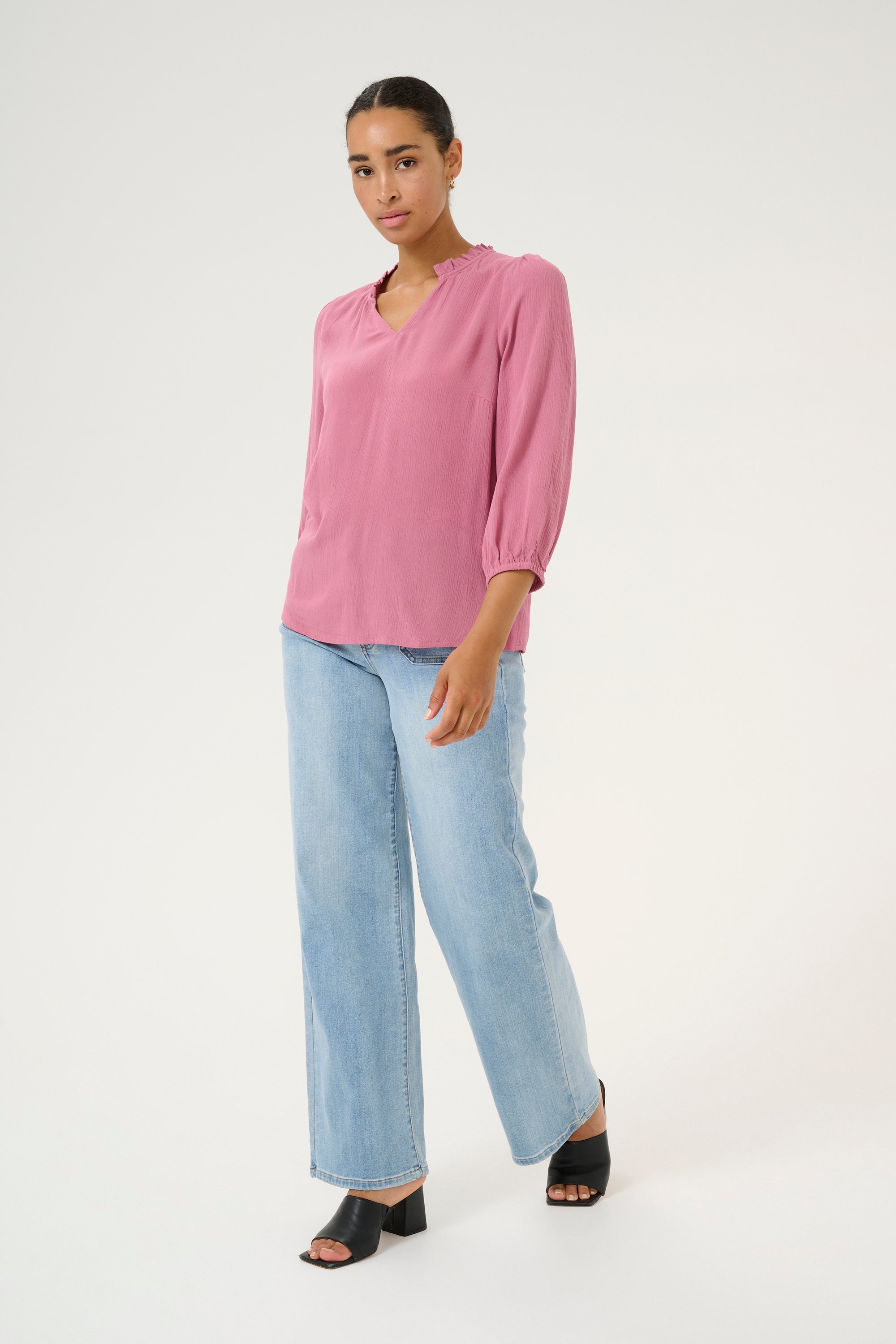 Langarm-Bluse Regular fit Mesa Rose