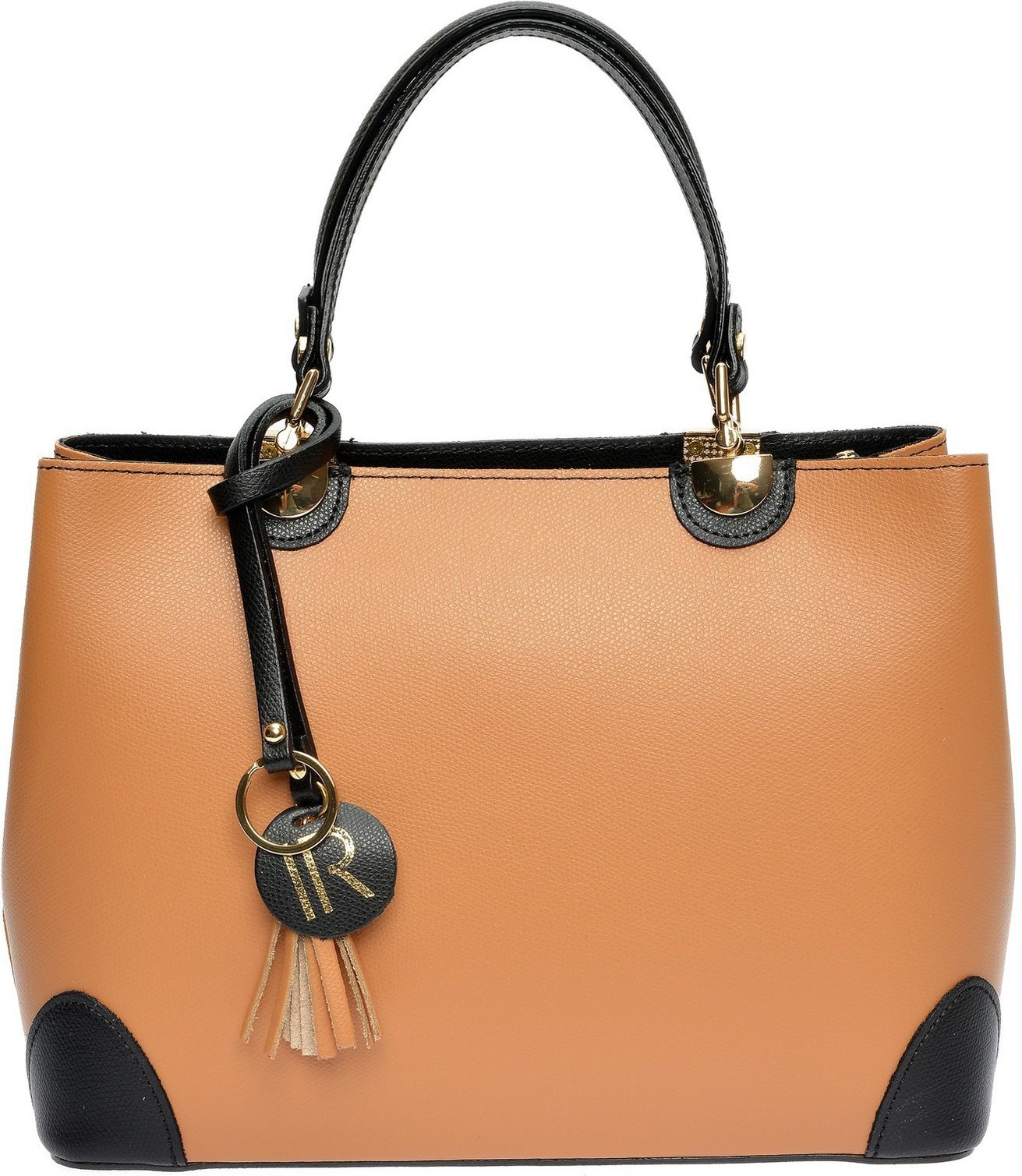 Isabella Rhea Mehrfarbige Lederhandtasche