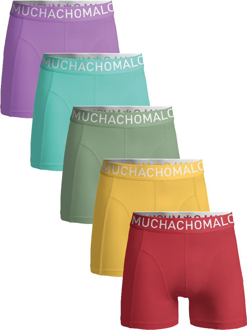 Muchachomalo Herren Boxershorts – 5 Stück – Herren Unterhosen