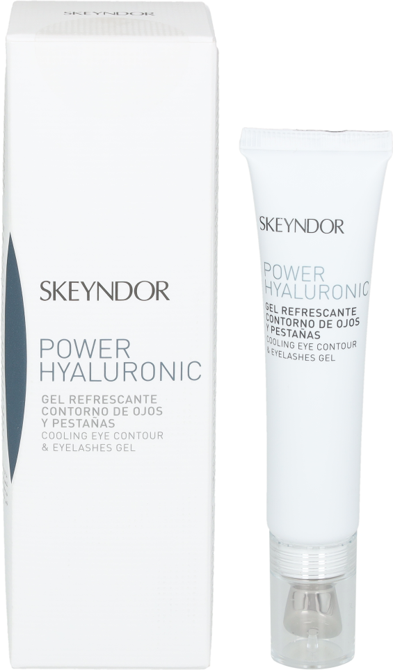 Skeyndor Power Hyaluronic Cooling Eye Contour&Eyelashes Gel 15ml.
