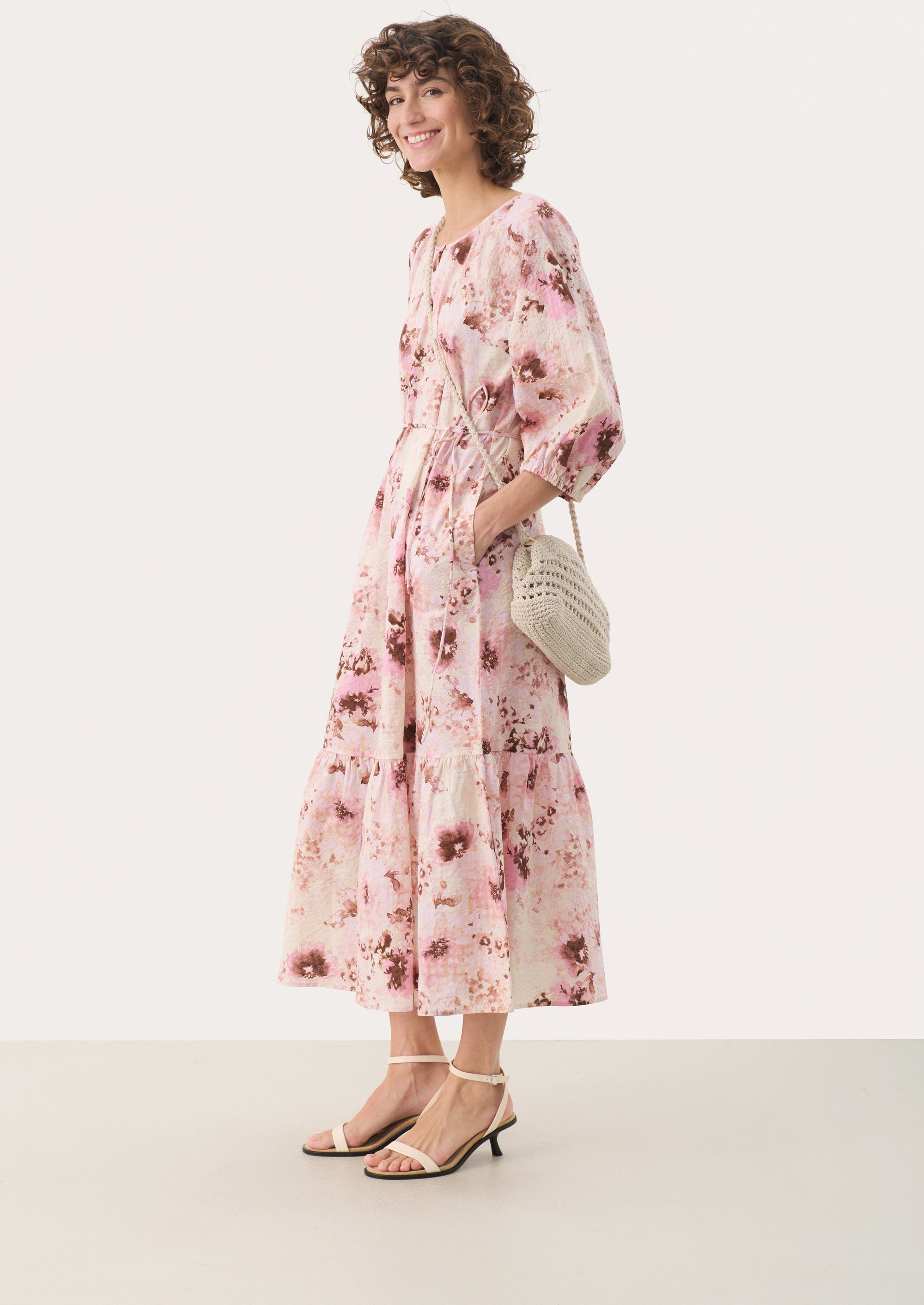 Kleid Gerade Passform multicolour