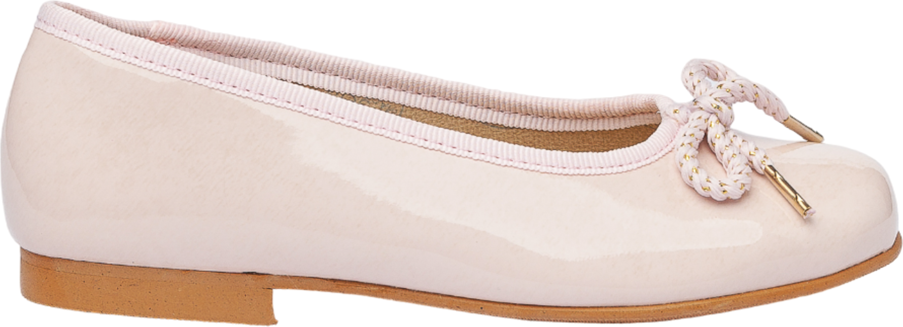 Thumbnail - Ballerines de cérémonie en cuir verni