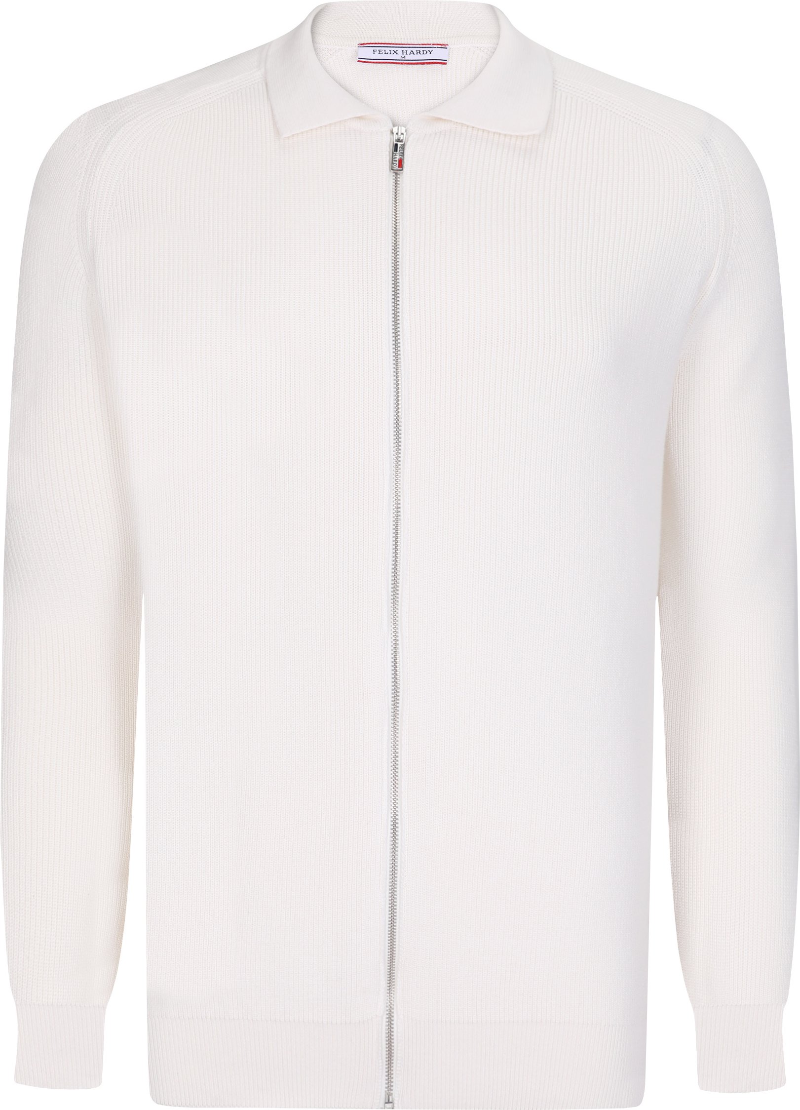 Strickjacke Strickjacke Mit Durchgehendem Reißverschluss