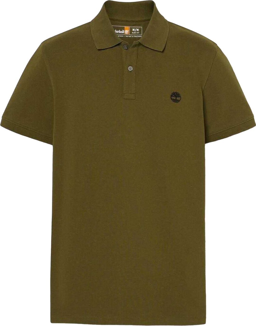 Timberland - "Oyster River" Poloshirt für Herren kurzärmlig (Oliv)