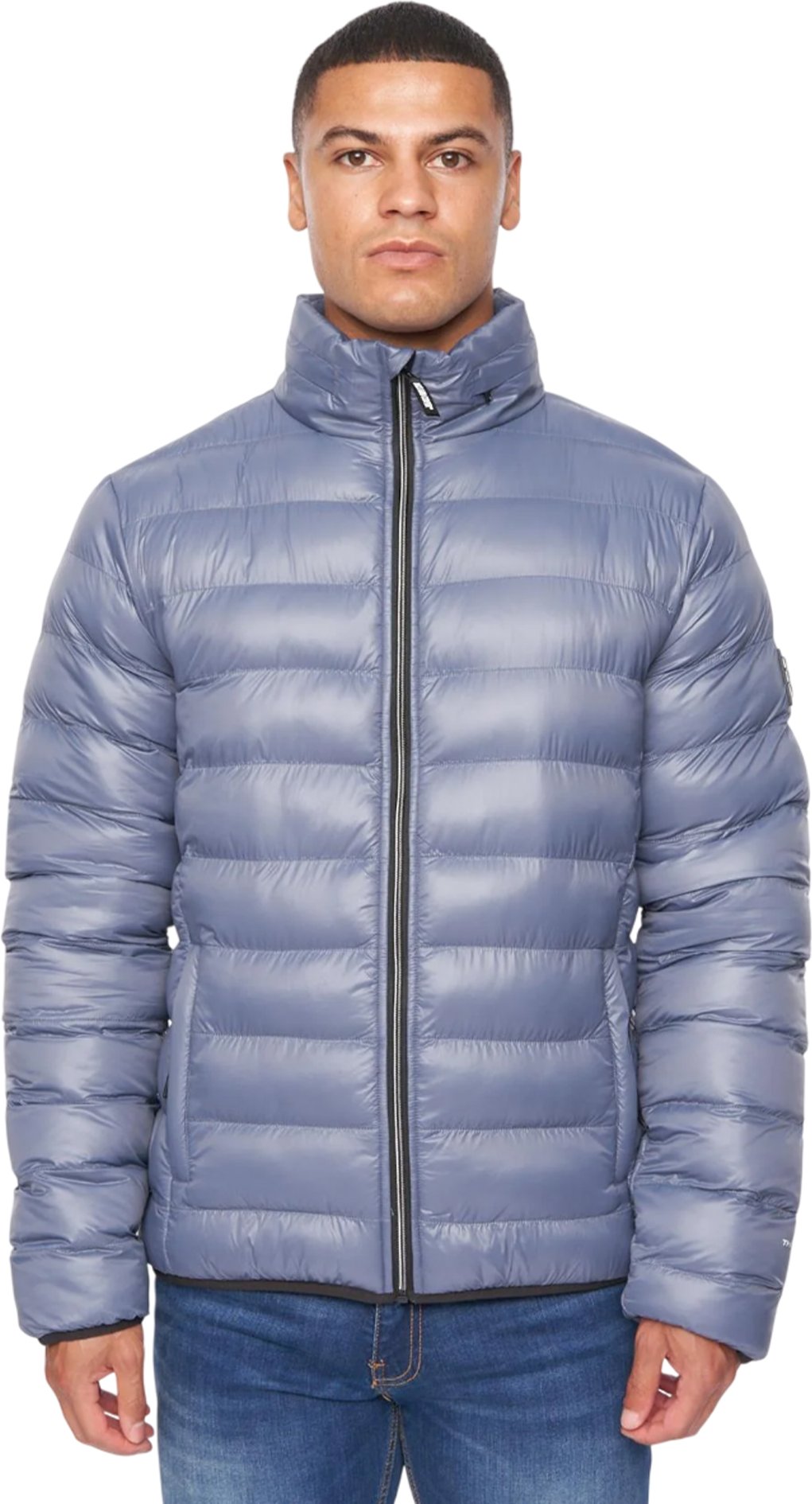 Duck and Cover - "Shemmy" Jacke Gesteppt für Herren (Jeansblau)