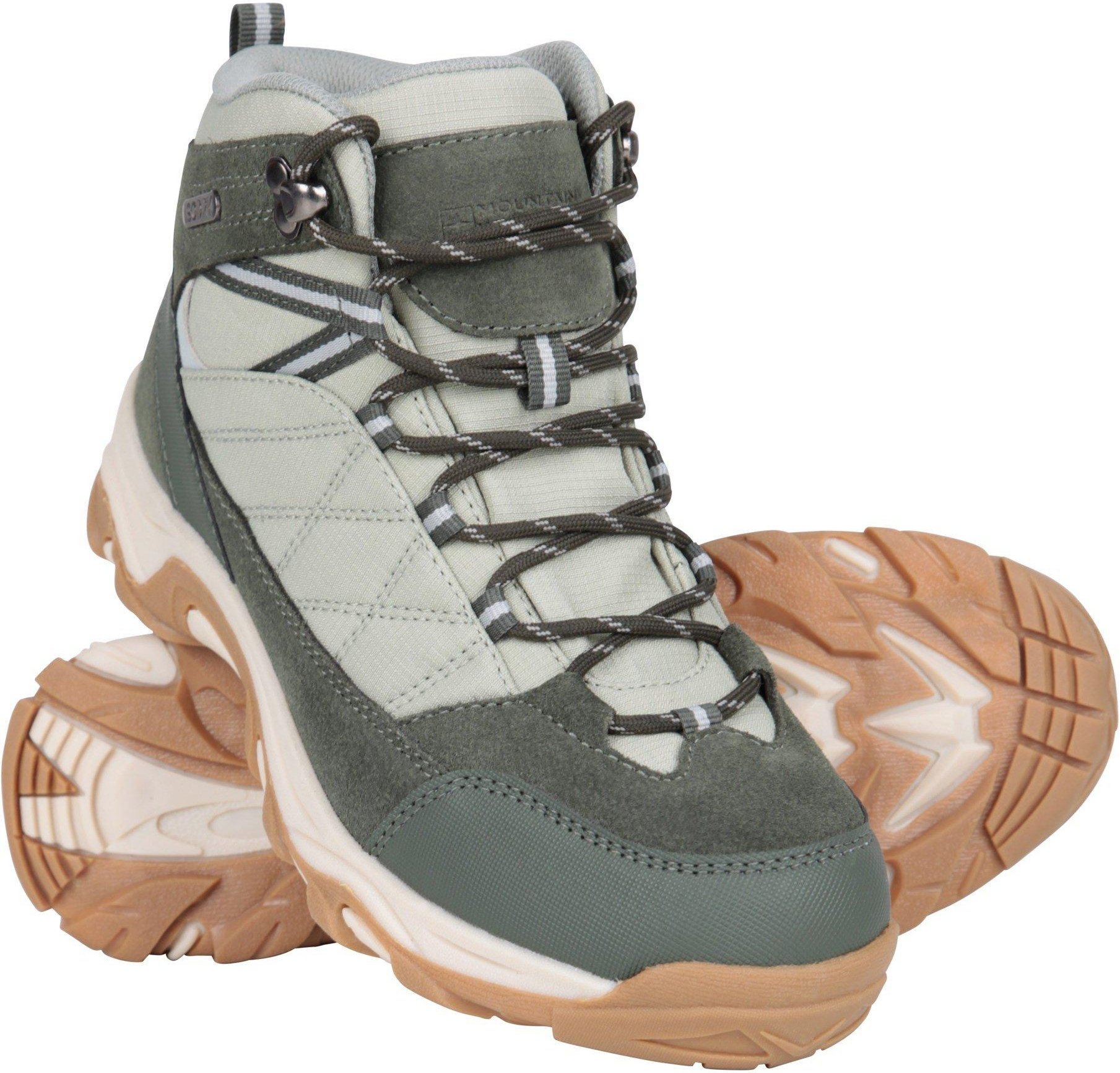 Mountain Warehouse - Damen Wanderstiefel "Rapid", Wildleder (Helles Khaki)