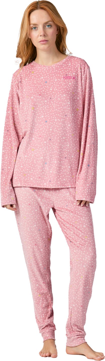 Winter-Pyjamas Langarm Samt MU5 Frauen