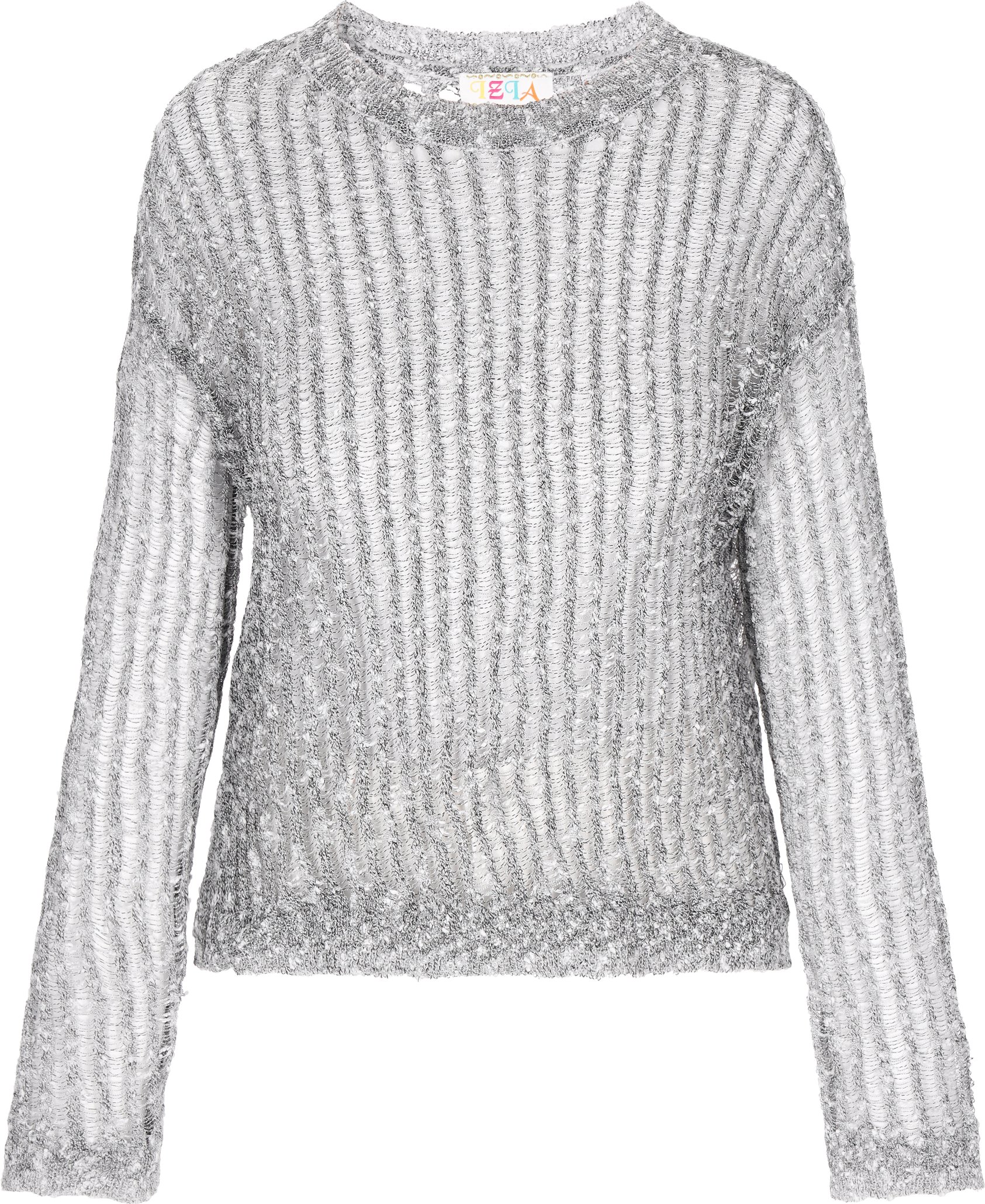 IZIA Pullover Frauen schwarz-weiß