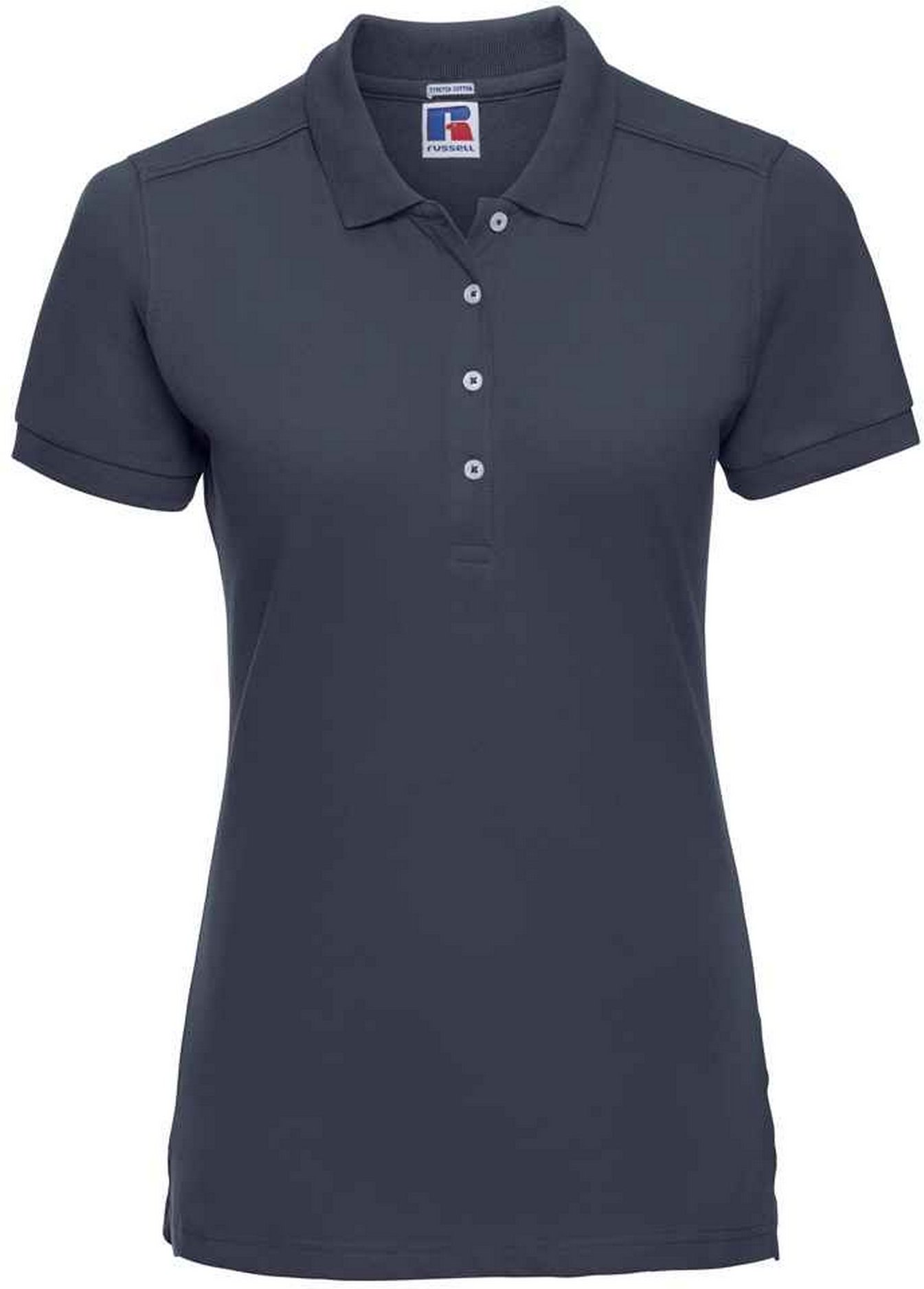 Russell - Poloshirt Stretch für Damen (Dunkelblau)