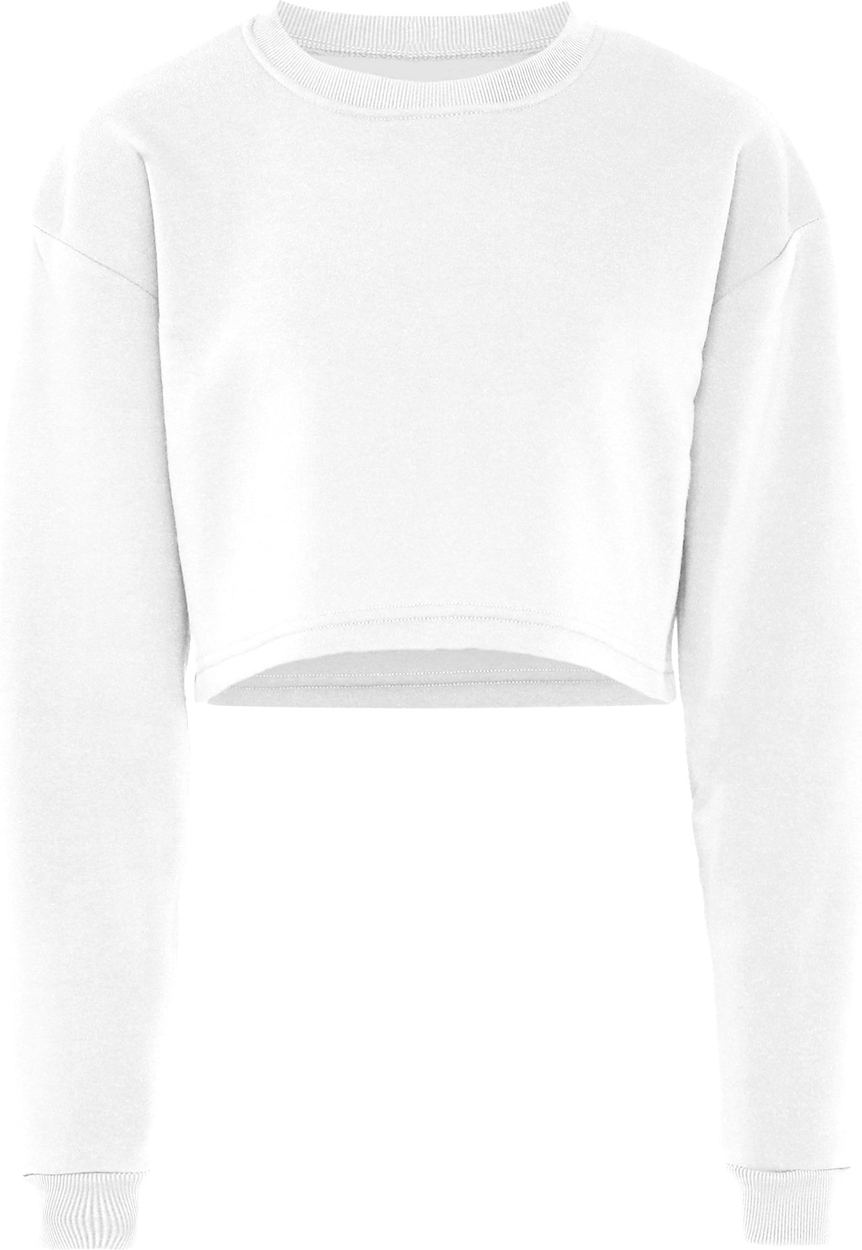 Mymo Sweatshirt Damen weiss
