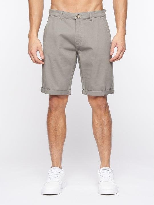 Crosshatch - "Sinwood" Shorts für Herren (Grau)