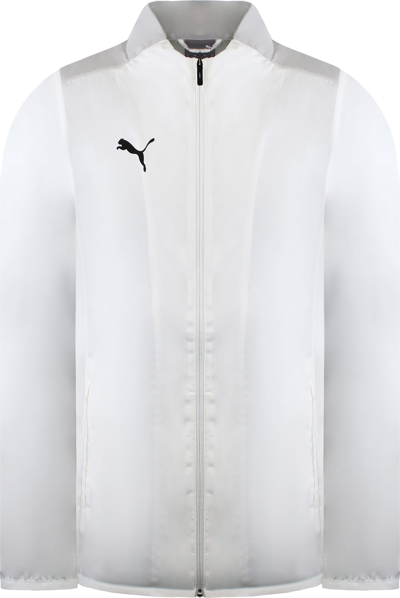 Puma TeamGoal Sideline Herren Weiße Trainingsjacke