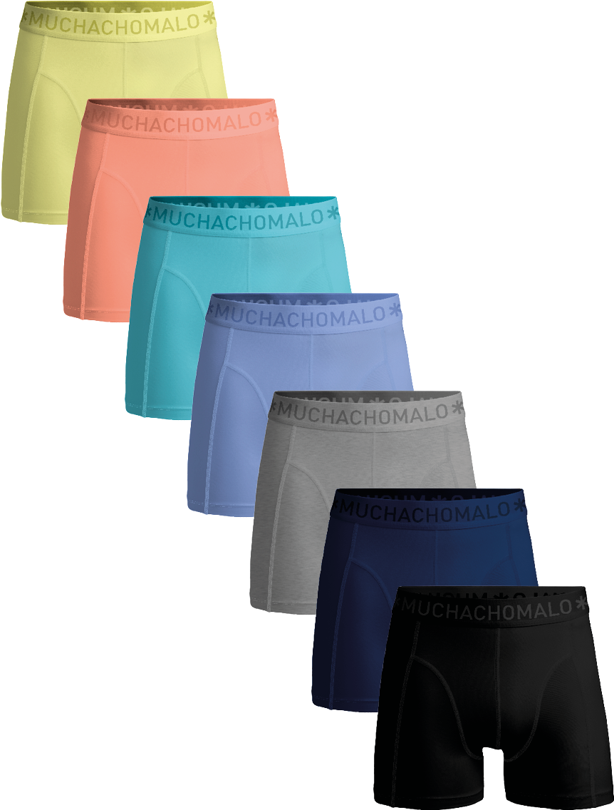 Muchachomalo Herren Boxer Shorts - 7er Pack - Herren Unterwäsche