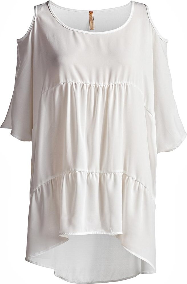 Tunika mit ungleichmäßigem Saum