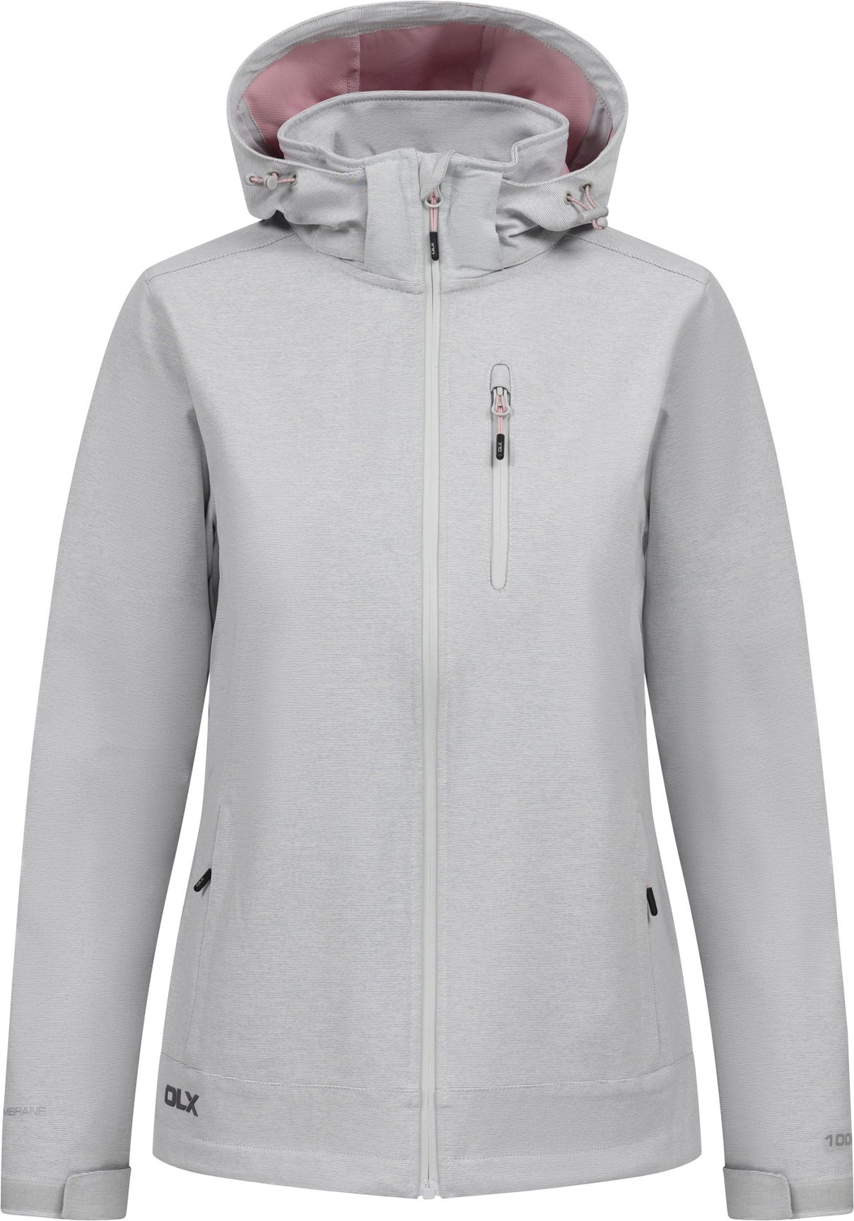 Trespass - "Lorimer DLX" Jacke für Damen, Softshell (Blassgrau meliert)