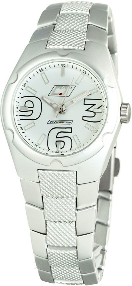 Chronotech CHCC7039L05MAC Silberne Uhr