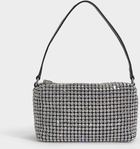 Heiress Medium Tasche - Alexander Wang - Mesh - Grau