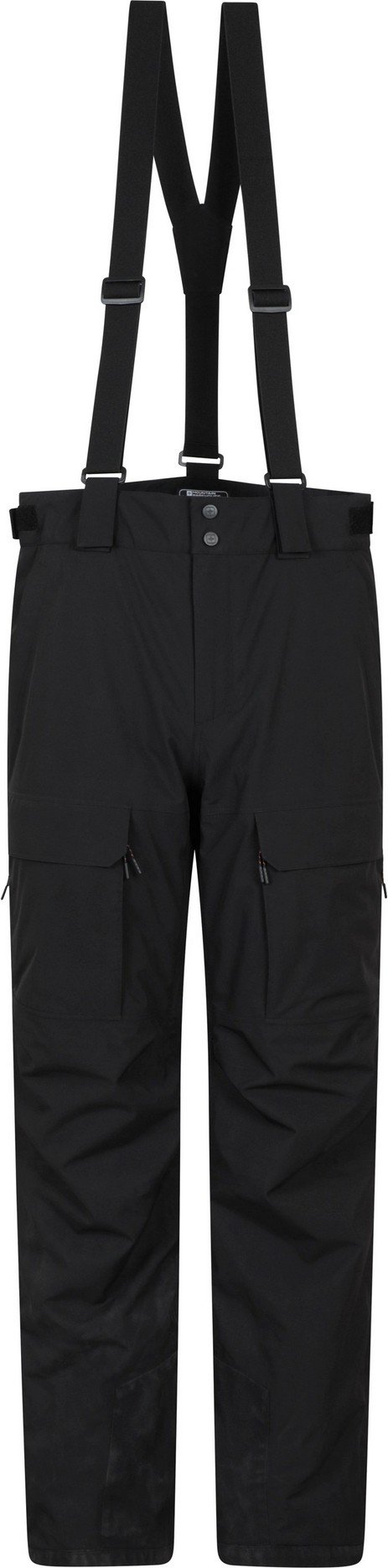 Mountain Warehouse - "Ariel" Skihosen für Herren, Wasserfest, Cargotasche (Schwarz)