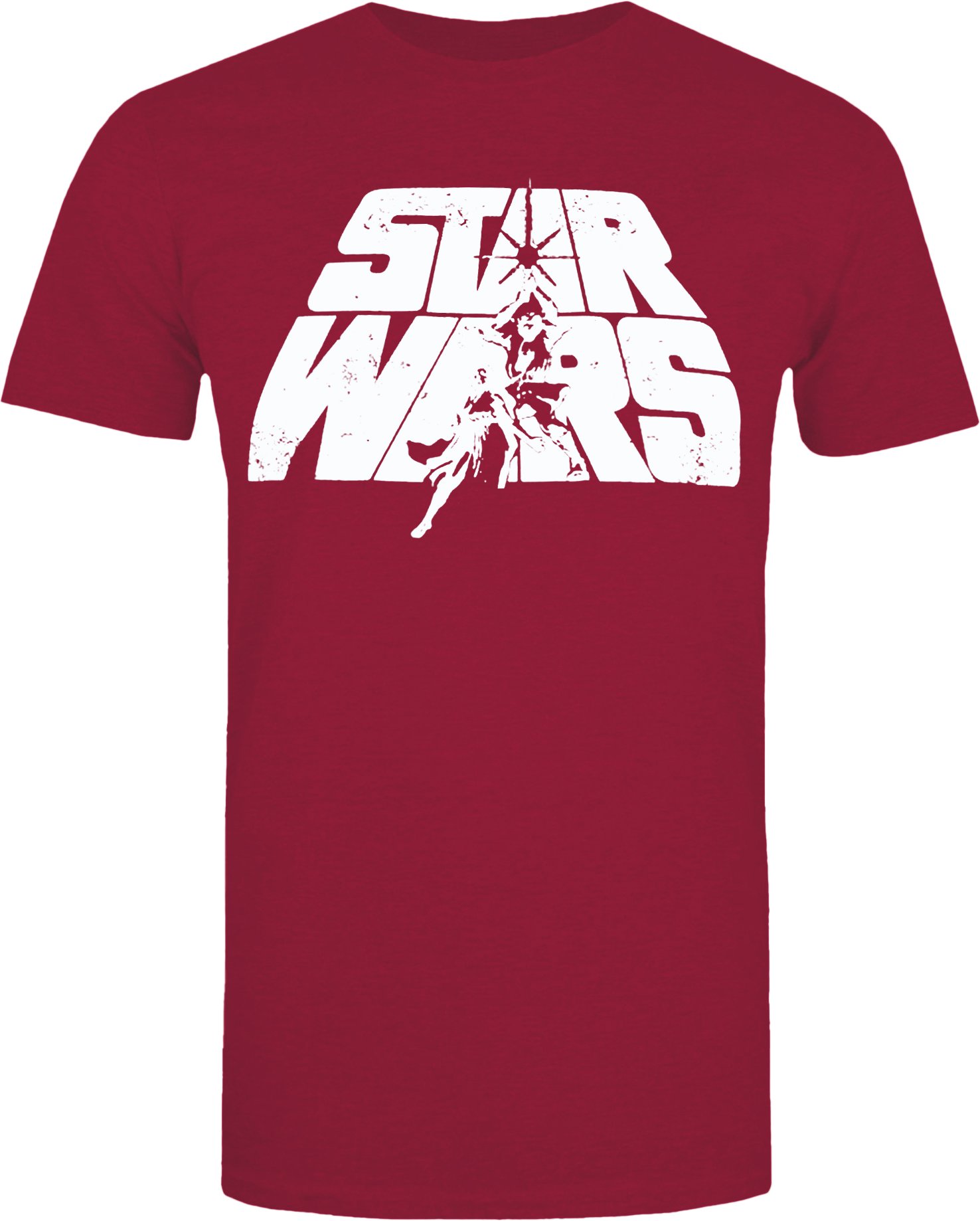 Star Wars - T-shirt - Homme (Bordeaux)