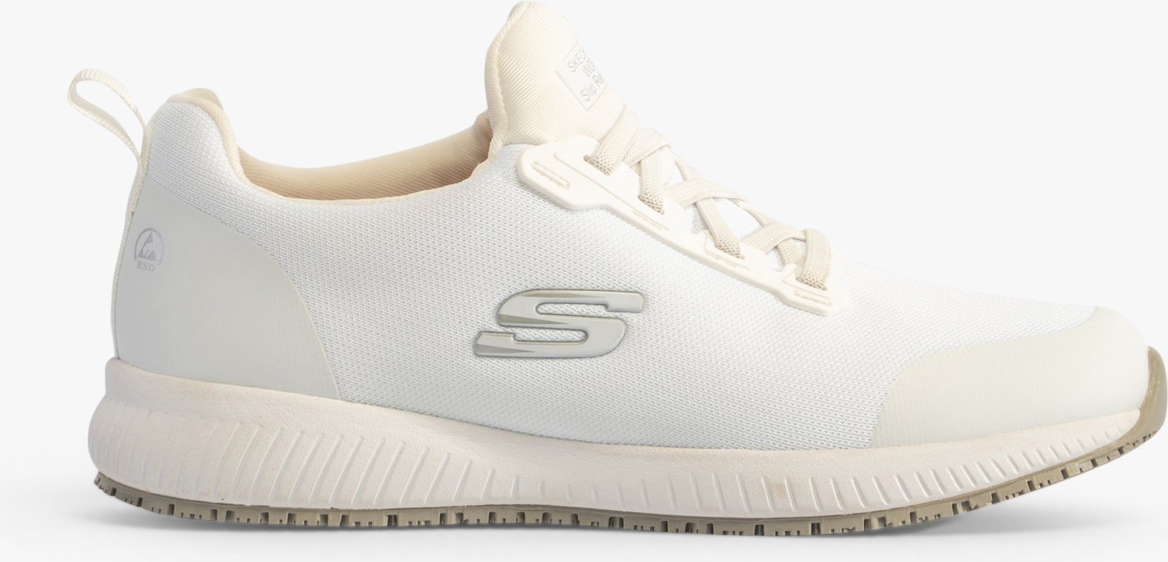 Skechers Work 200051EC Squad - Myton Sr Herren Berufsschuhe Weiß