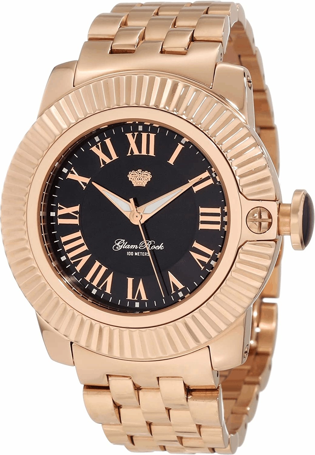 Glam Rock Damenuhr Quartz Pink