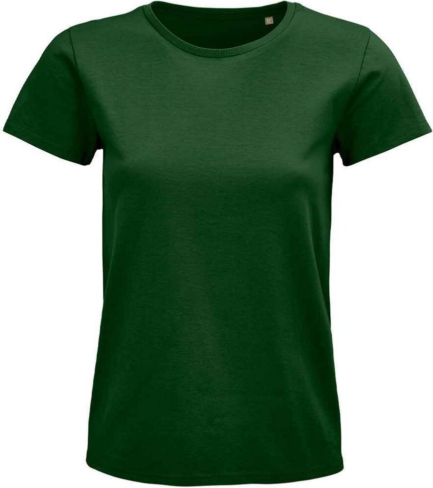 SOLS - "Pioneer" T-Shirt Baumwolle aus biologischem Anbau für Damen (Flaschengrün)