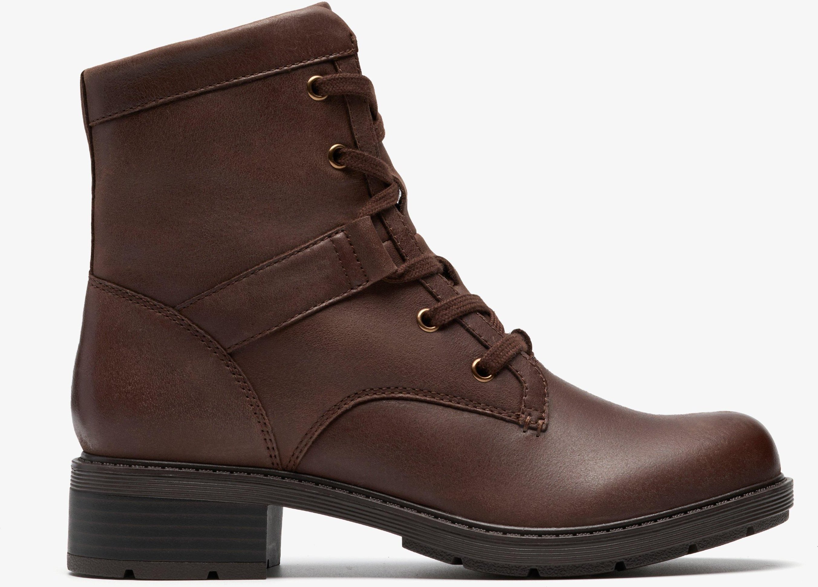 Hearth Parker Braune Lederstiefel
