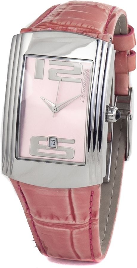Chronotech Ct7017b02ac Pink Lederuhr