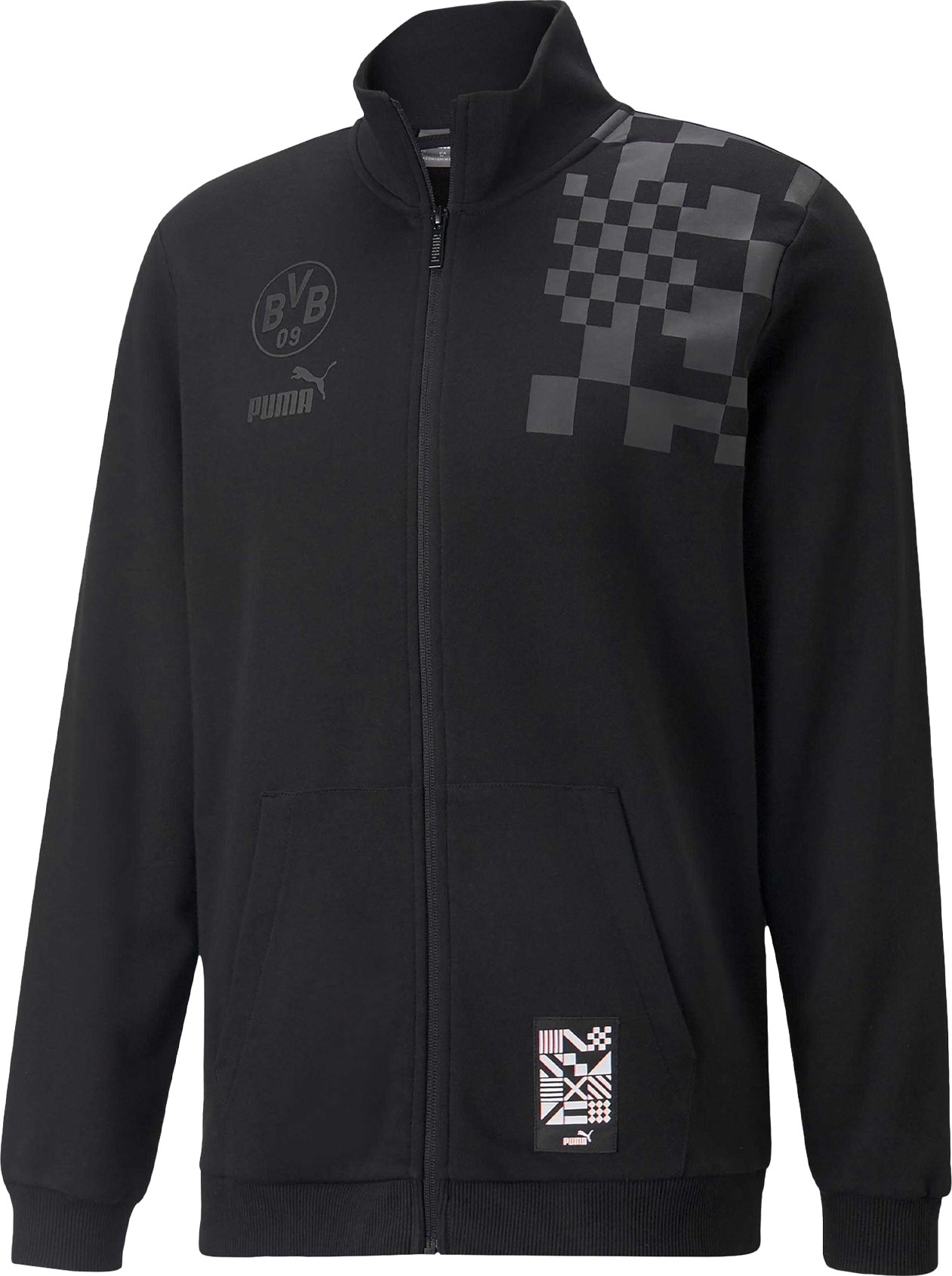 Puma - "Brussia Dortmund Fc Ftblculture" Trainingsjacke für Herren (Schwarz)