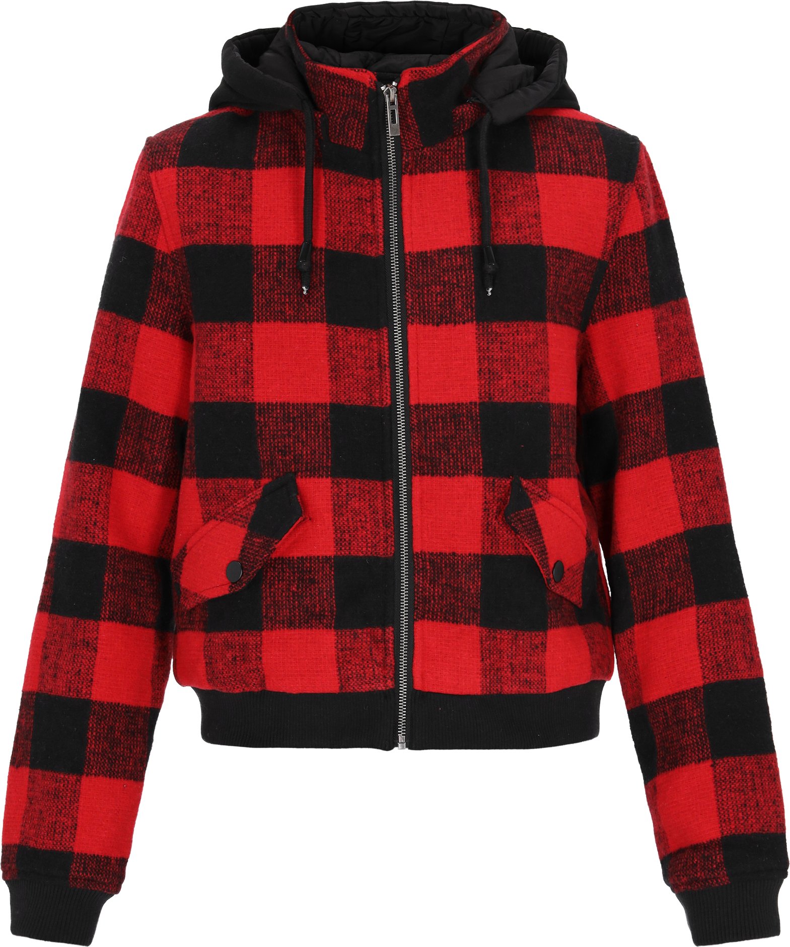 Mymo Jacke Frauen rot schwarz