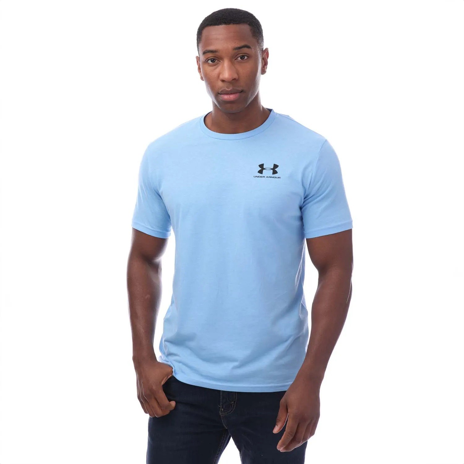 Under Armour - "Sportstyle" T-Shirt für Herren kurzärmlig (Blau)