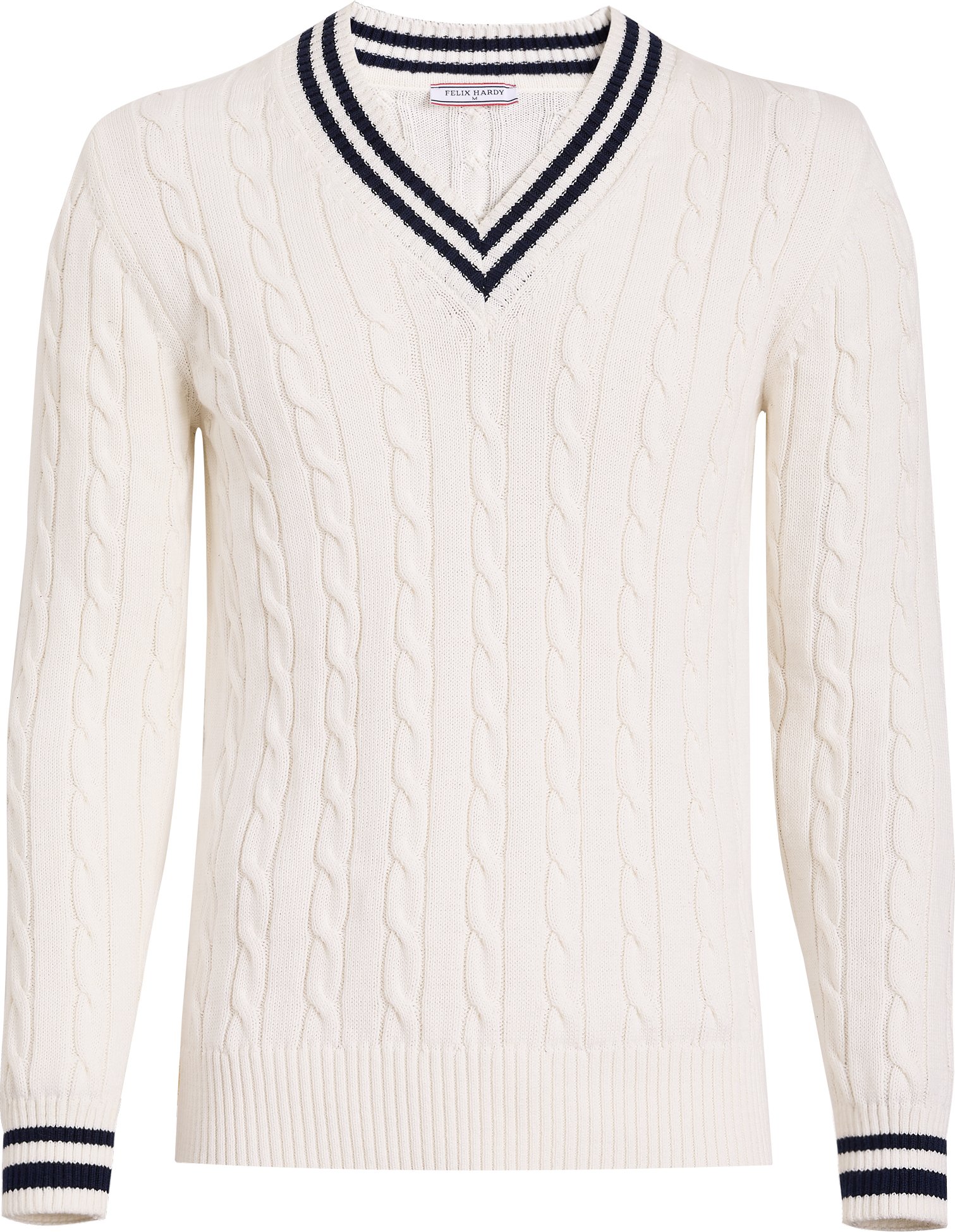 Pullover Basic-Pullover Mit V-Ausschnitt Und Zopfmuster