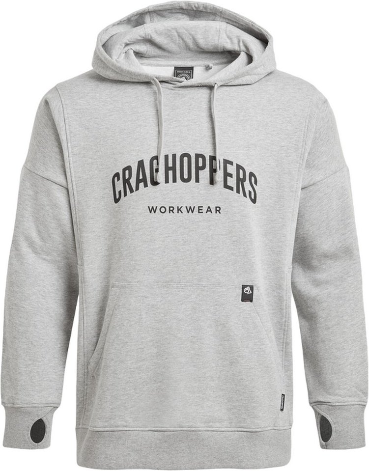 Craghoppers - "Workwear Oulston" Kapuzenpullover für Herren (Weiches Grau meliert)