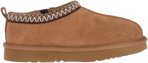 EverAu - "Wigeon" Hausschuhe für Damen, Leder (Kastanie)