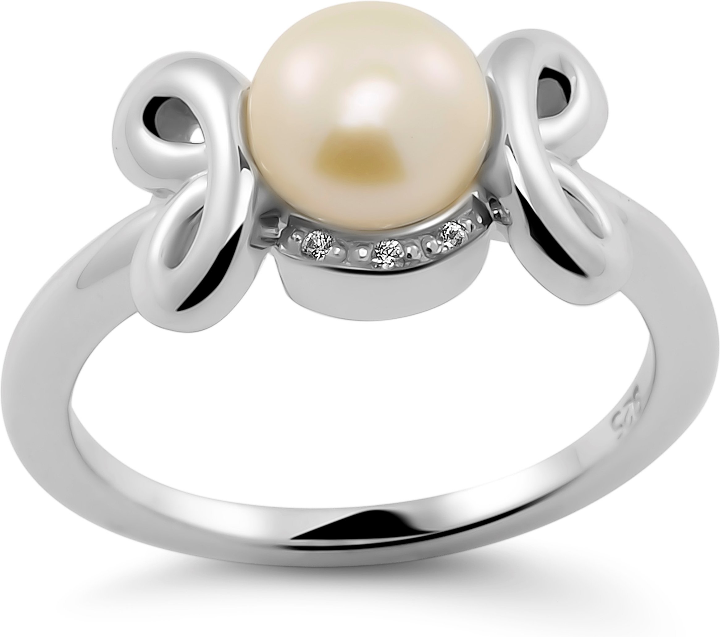 Orphelia 'Elisabeth' Damen-Ring aus 925er Sterlingsilber – Silber ZR-7511