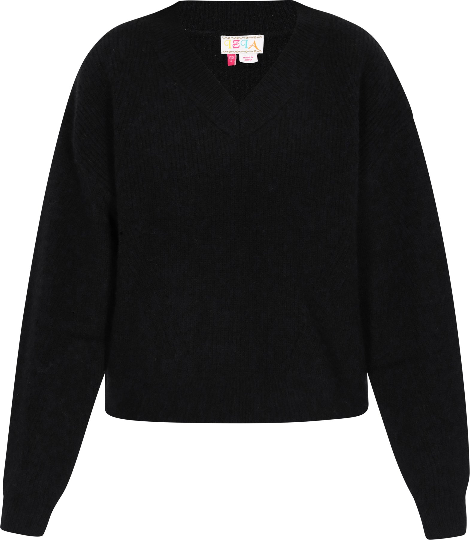IZIA Pullover Frauen Schwarz