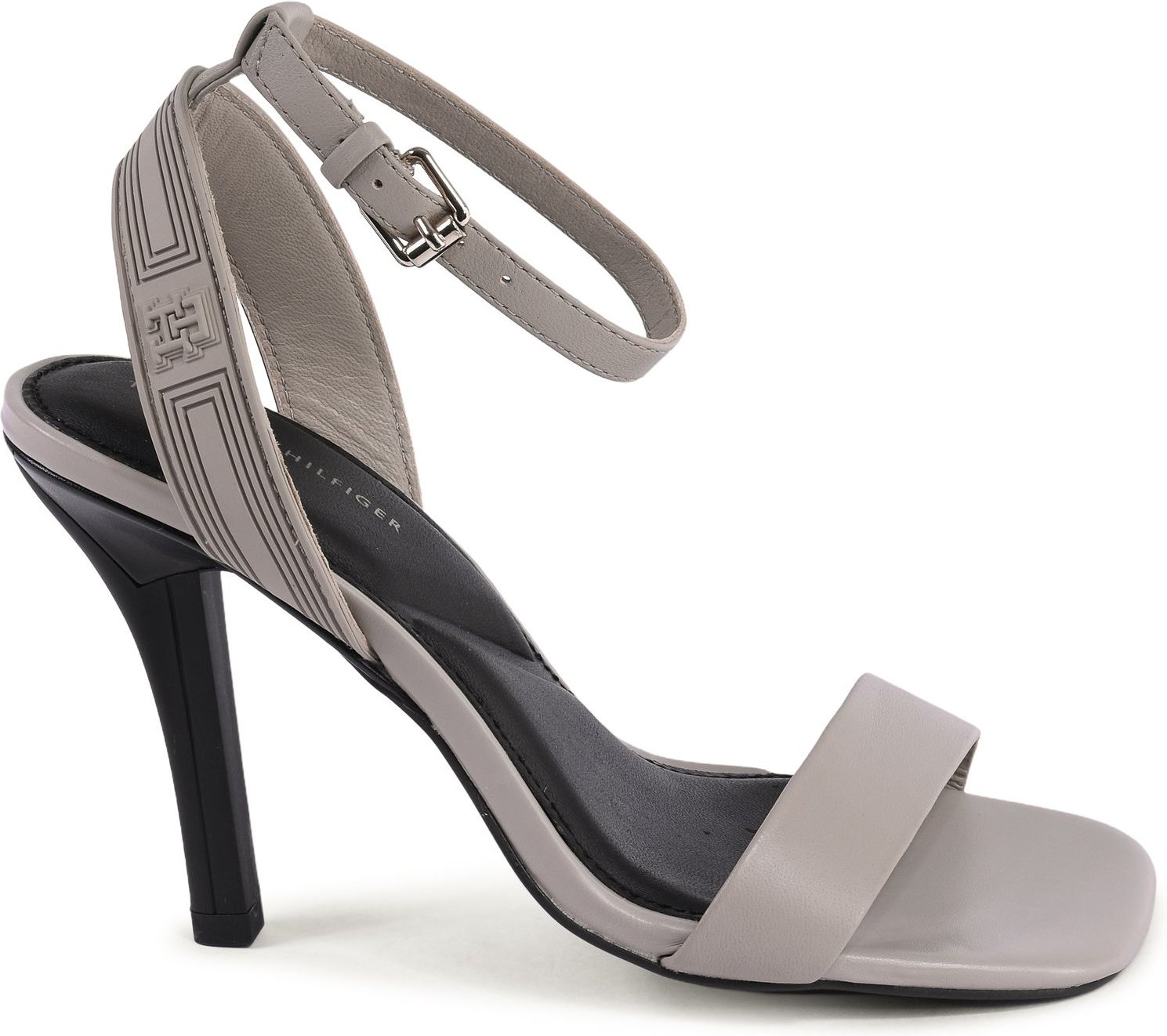 Leder Blockabsatzsandalen