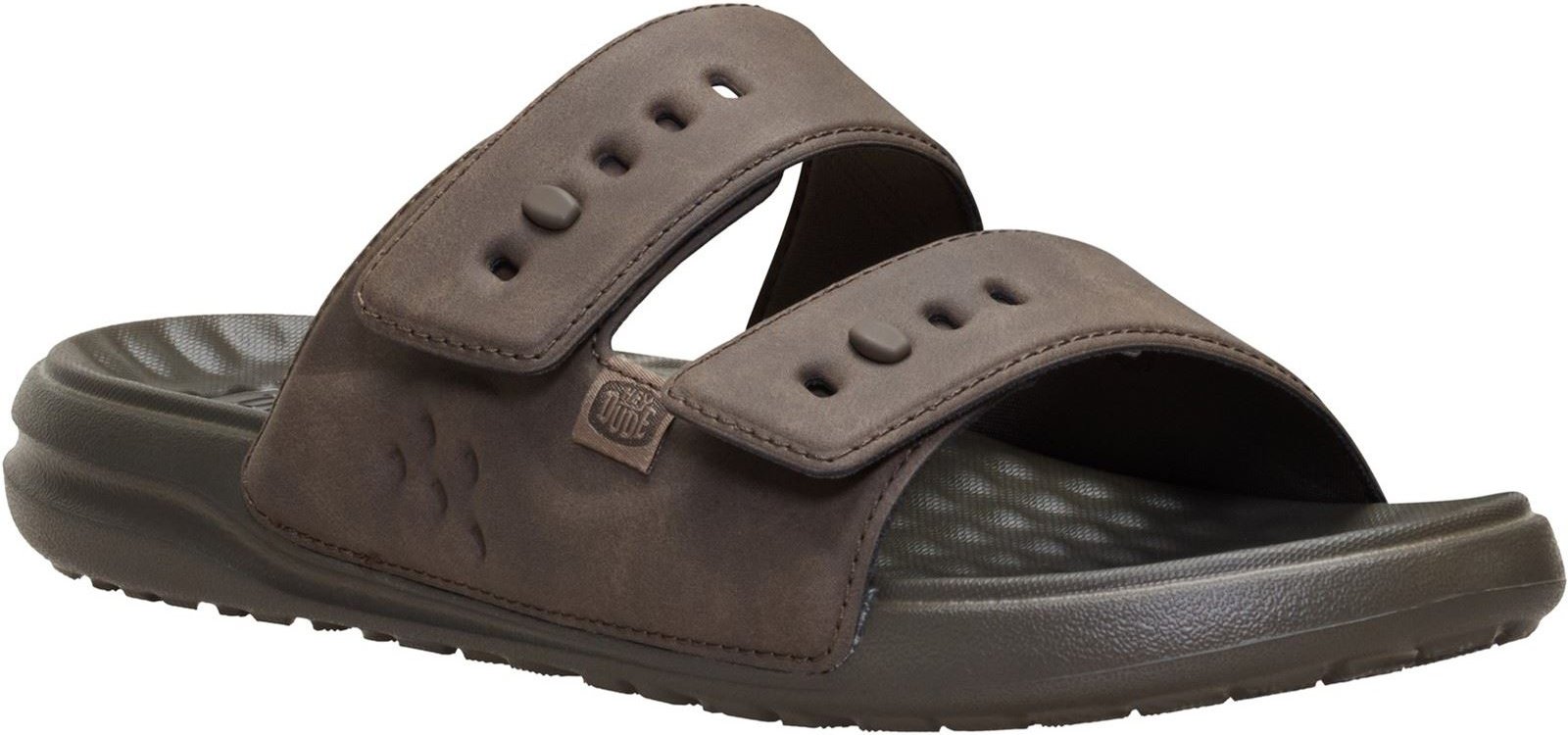 HEYDUDE Wave 2 Strap Polyurethan Herren Sandalen Major Braun