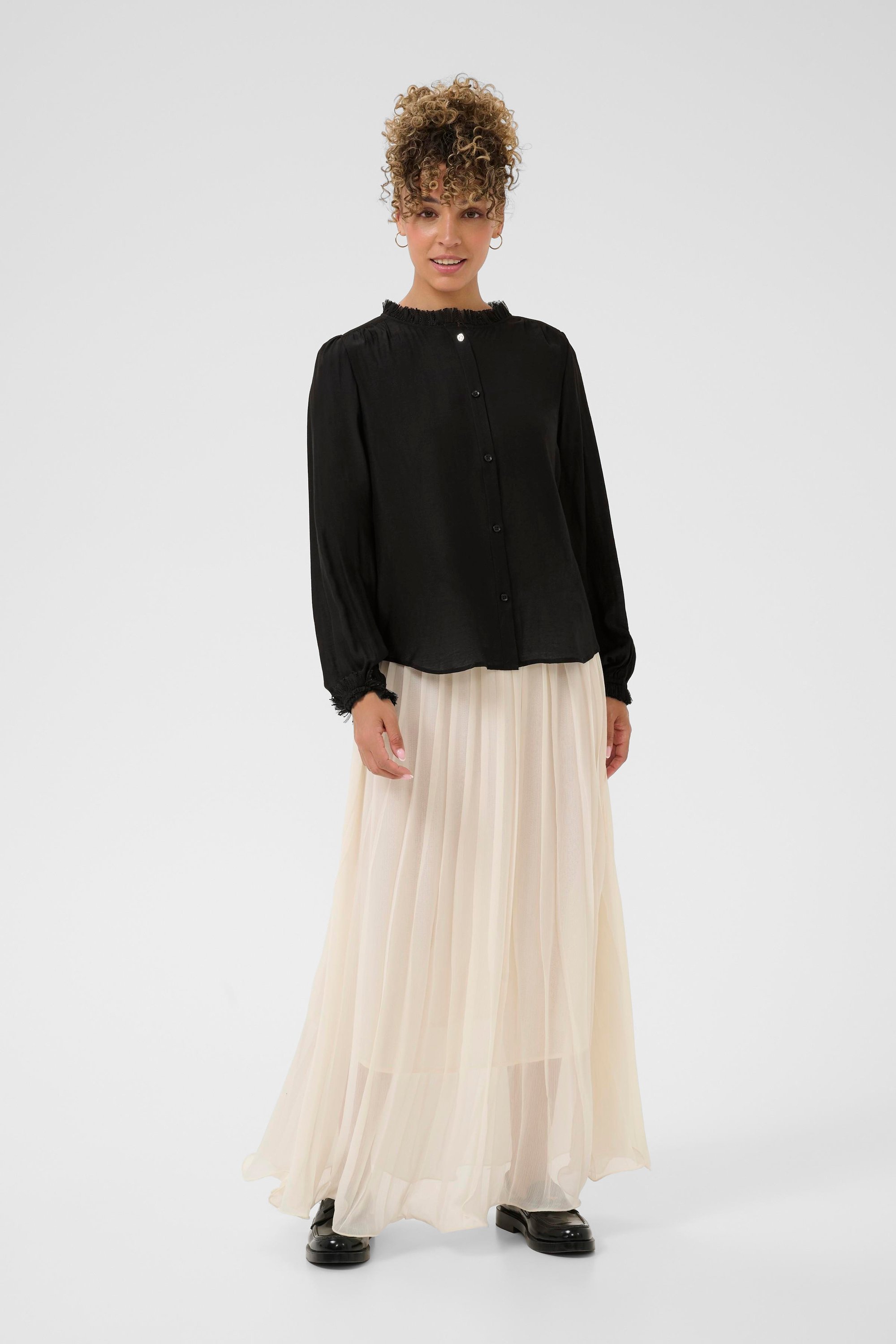 Langarm - Hemd CRJia Langarm - Hemd Regular fit black