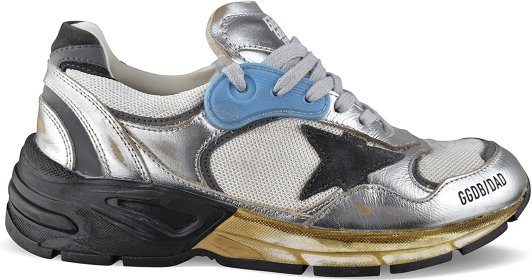 Golden Goose Deluxe Brand Sneakers Running Dad Grau