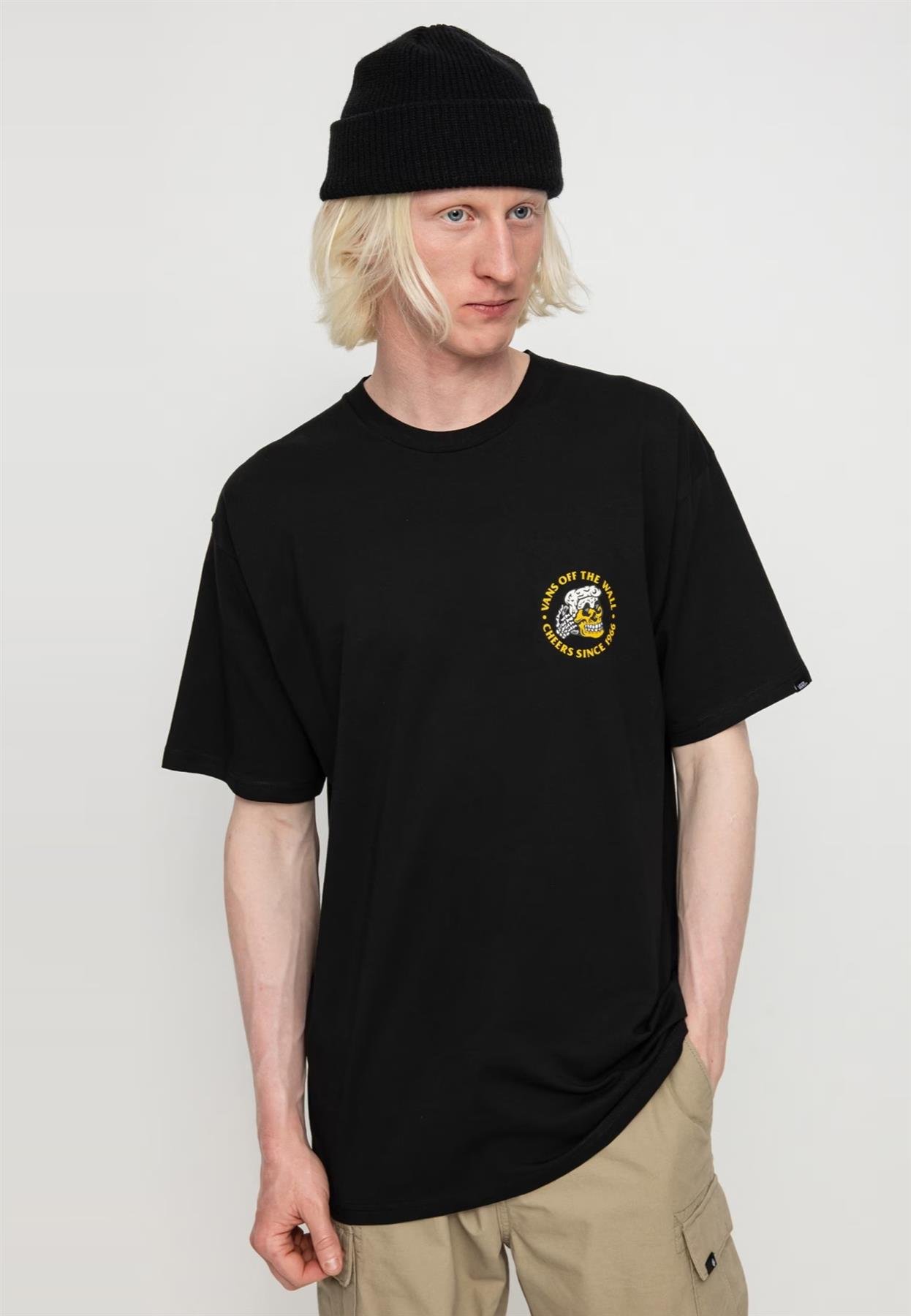 VANS DRAIN EM DRY SS T Shirt Schwarz