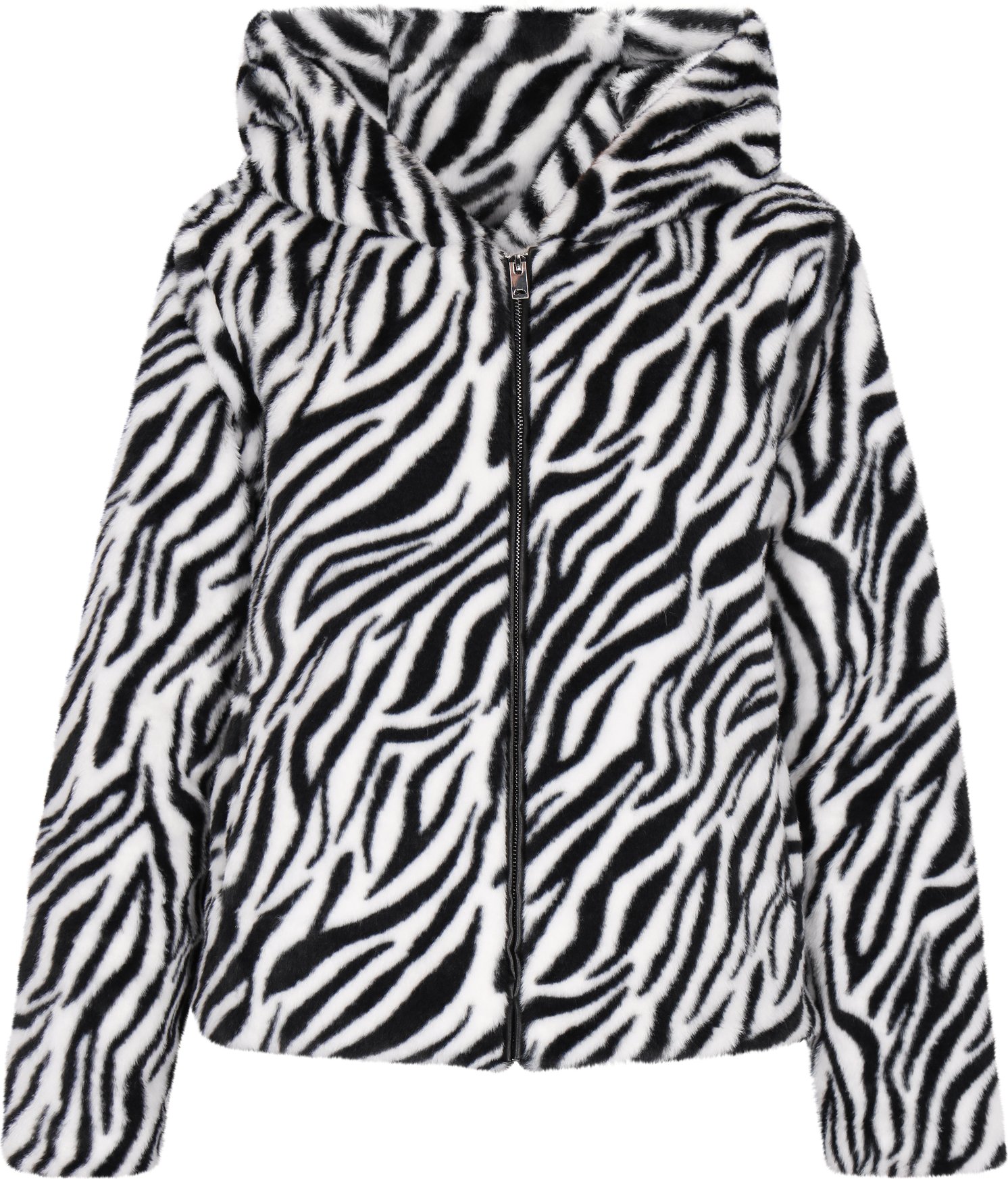 Mymo Jacke Damen schwarz weiss