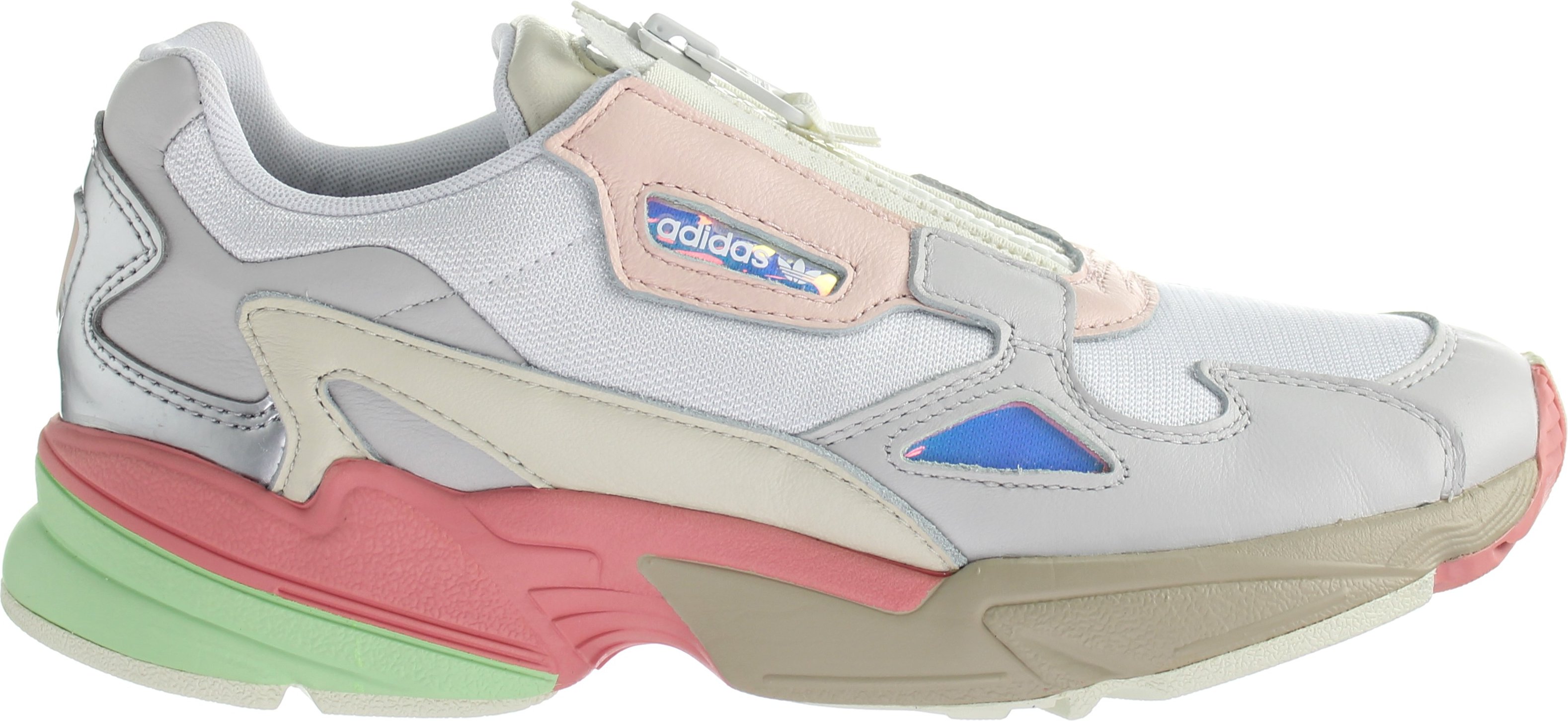 Adidas Falcon Zip Damen weiße Trainer