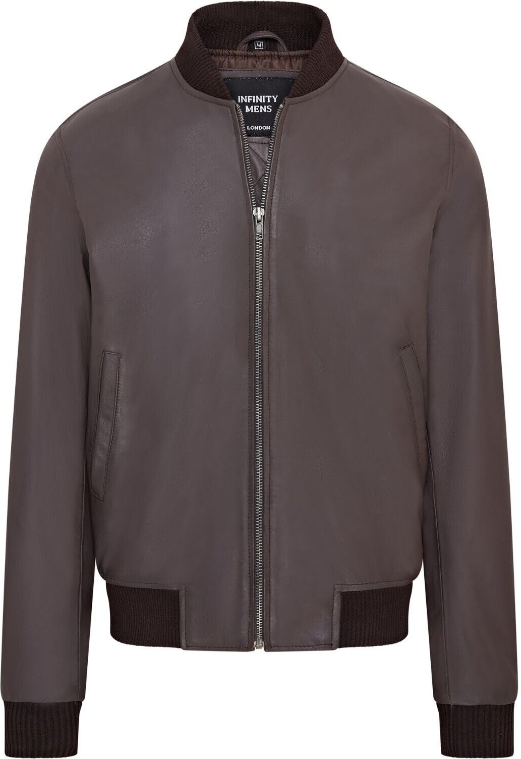 MA-1 Varsity Bomberjacke aus weichem Leder f�r Herren