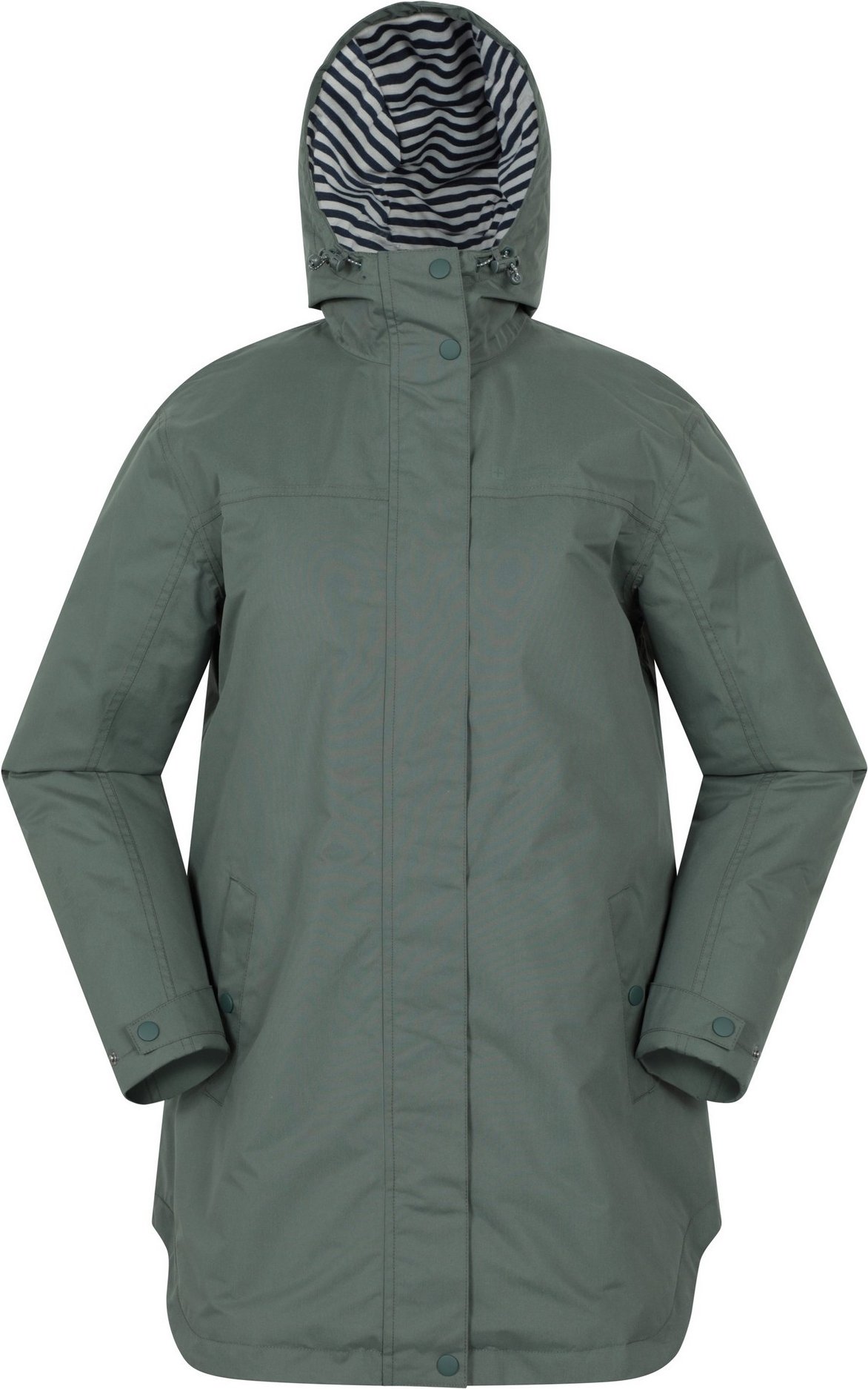 Mountain Warehouse - "Riviera" Jacke, wasserfest für Damen, Wattiert (Khakigrün)