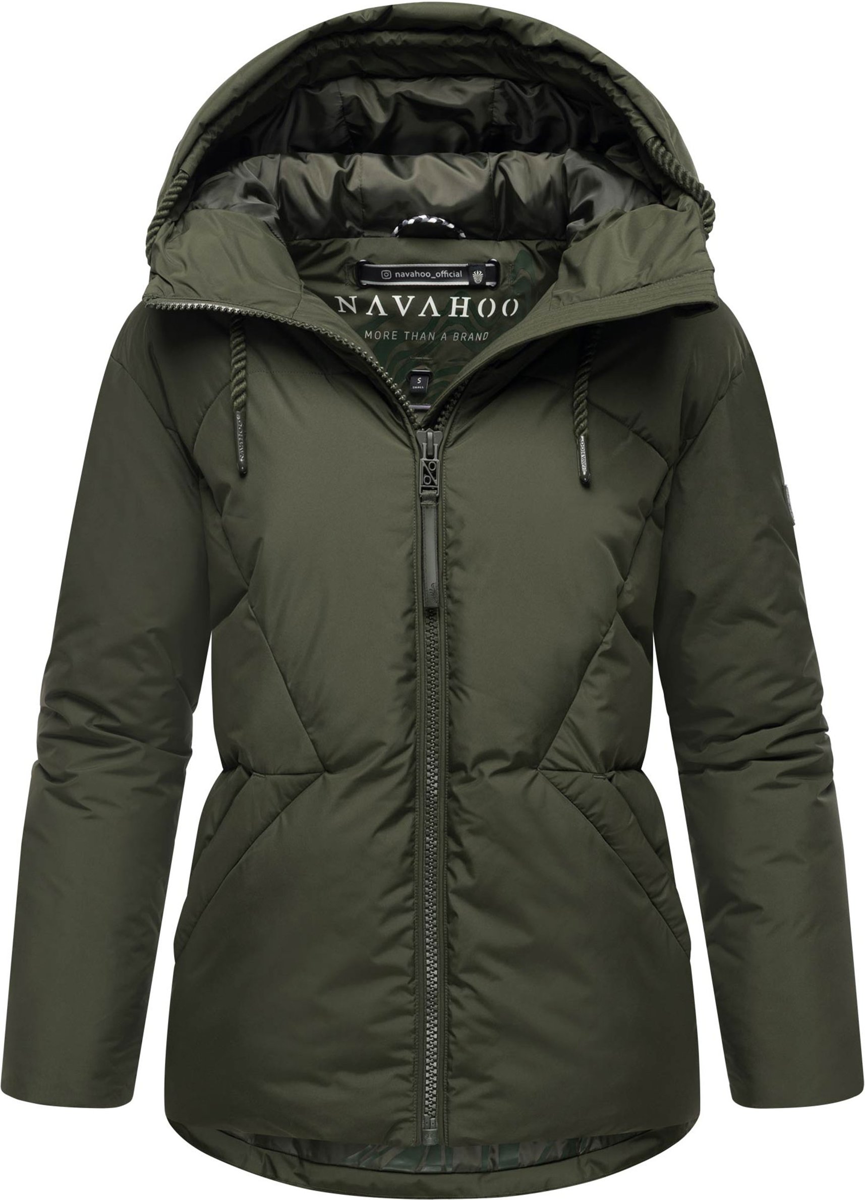 Navahoo Damen Steppjacke Pastellzauber – warm, stylisch & figurbetont