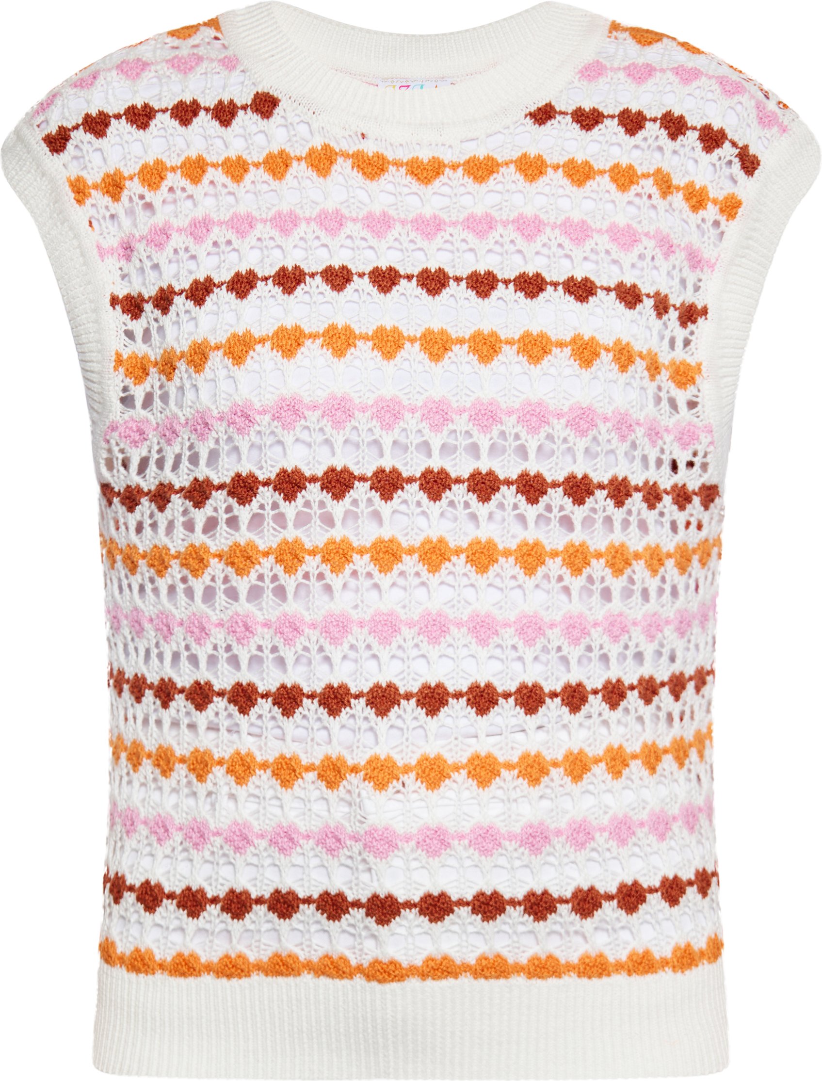 Thumbnail - Mymo Pullunder Frauen Orange Mehrfarbig